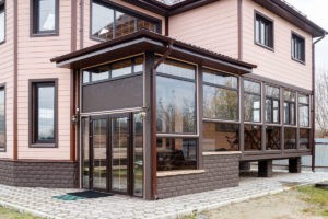 Витражная входная группа GFV8484